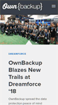 Mobile Screenshot of blog.ownbackup.com